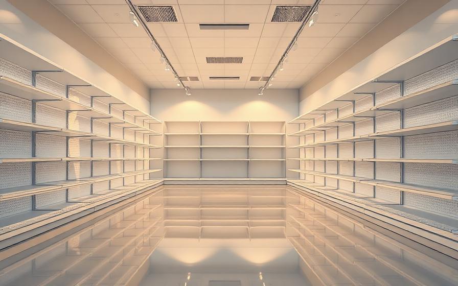 Open plan commercial office interior