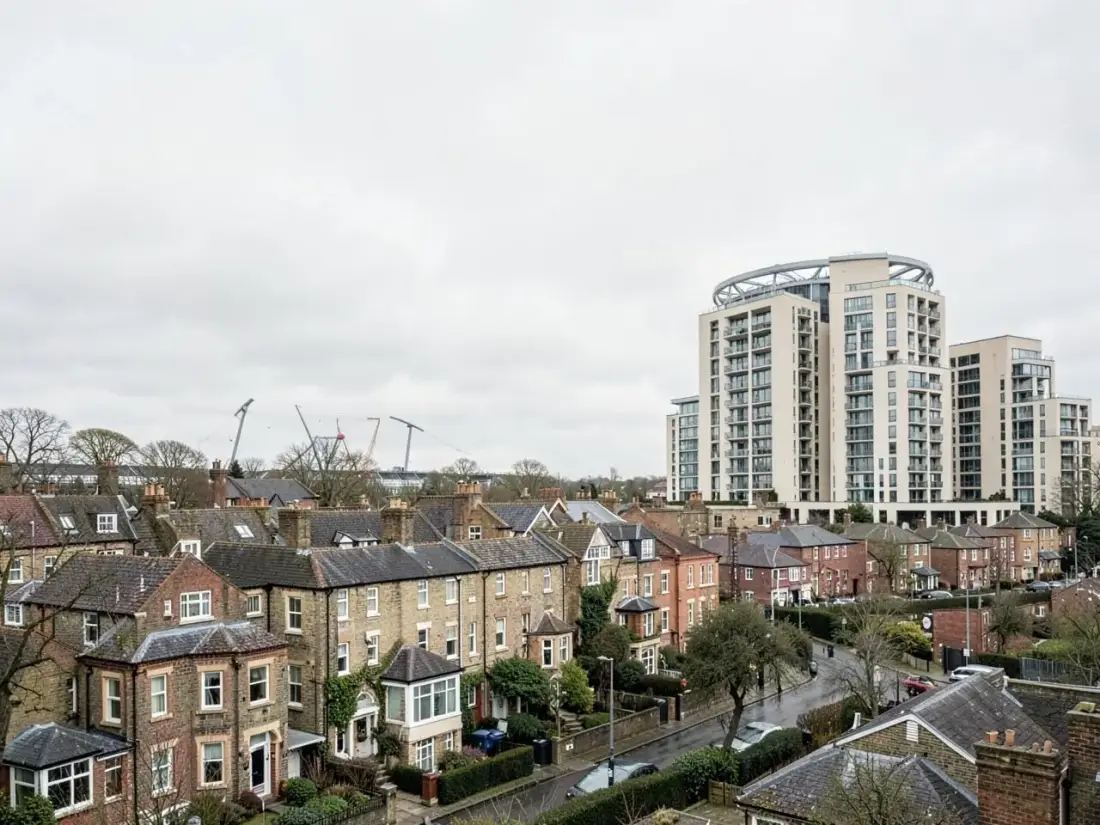 London streets and residential blocks in Brent where we carry out fire risk assessments