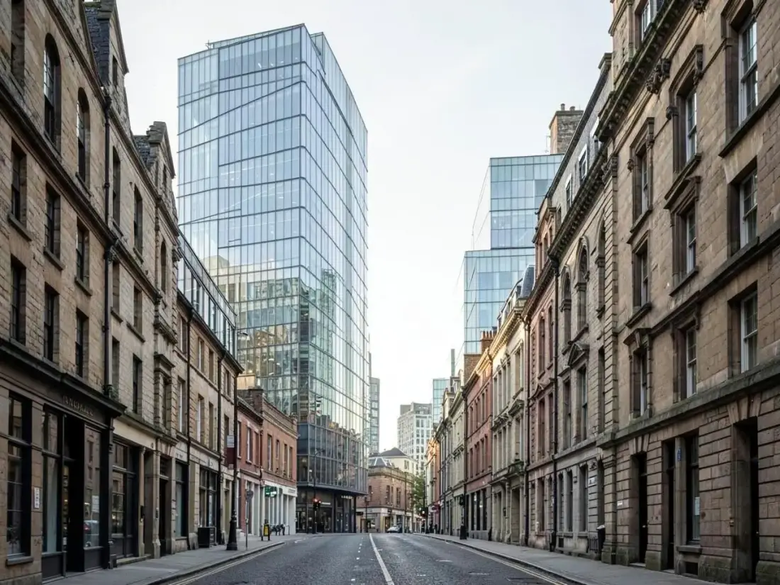London streets and residential blocks in City of London where we carry out fire risk assessments