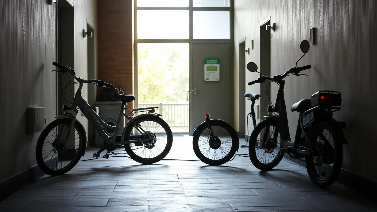 E-bike and e-scooter battery fires: managing the risk in communal areas