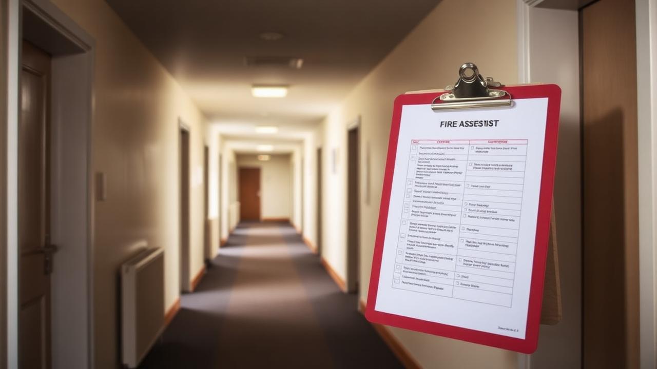 Fire risk assessment checklist: what an assessor actually looks at