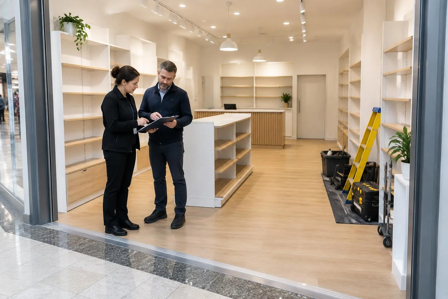 Opening a shop in a shopping centre: fire risk assessment checklist